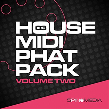 HOUSE MIDI PHAT PACK VOL .2(オンライン納品)(2時間以内に納品)