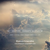 【ブルーゾーンSF系効果音サンプルパックが50%OFF！】SKY OBSERVER - CINEMATIC SAMPLES 02(オンライン納品)(2時間以内に納品)