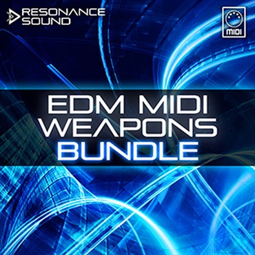 RESONANCE SOUND EDM MIDI WEAPONS BUNDLE(オンライン納品)(2時間以内に納品)