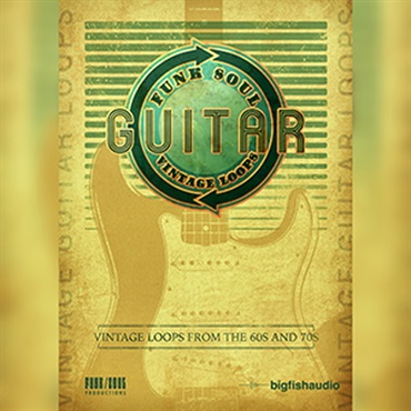 BIG FISH AUDIO FUNK SOUL VINTAGE GUITAR LOOPS(オンライン納品)(2時間以内に納品)