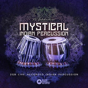 BLACK OCTOPUS MYSTICAL INDIAN PERCUSSION(オンライン納品)(2時間以内に納品)