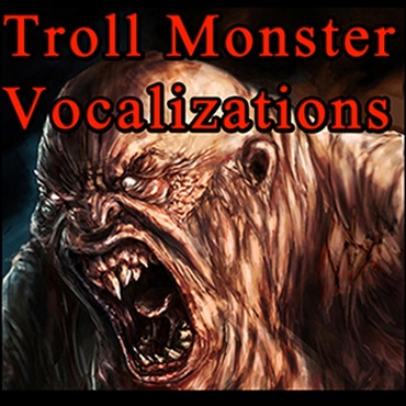 GAMEMASTER AUDIO TROLL MONSTER VOCALIZATIONS(オンライン納品)(2時間以内に納品)