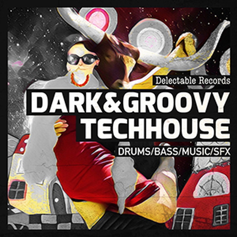 DELECTABLE RECORDS DARK & GROOVY TECH HOUSE 01(オンライン納品)(2時間以内に納品)