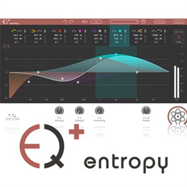 SONIBLE 【ソニブルプラグイン・エフェクトセール！】ENTROPY:EQ+(オンライン納品)(2時間以内に納品)