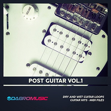 DABRO MUSIC POST GUITAR VOL1(オンライン納品)(2時間以内に納品)