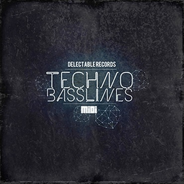 DELECTABLE RECORDS TECHNO MIDI BASSLINES 01(オンライン納品)(2時間以内に納品)