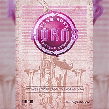 FUNK SOUL VINTAGE HORN LOOPS(オンライン納品)(2時間以内に納品)