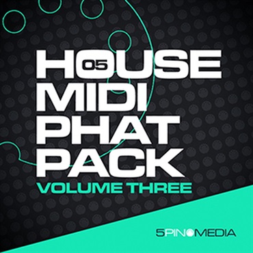 5PIN MEDIA HOUSE MIDI PHAT PACK VOL. 3(オンライン納品)(2時間以内に納品)