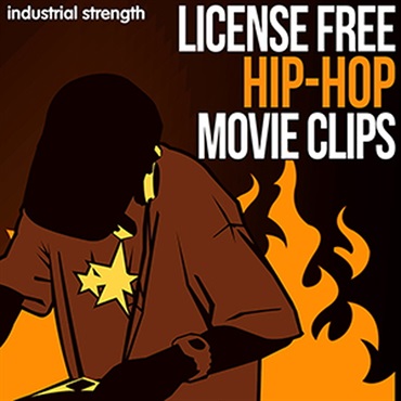 INDUSTRIAL STRENGTH LICENSE FREE HIP HOP MOVIE CLIPS(オンライン納品)(2時間以内に納品)