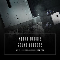 【ブルーゾーンSF系効果音サンプルパックが50%OFF！】METAL DEBRIS SOUND EFFECTS(オンライン納品)(2時間以内に納品)