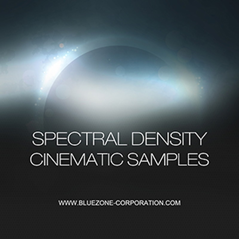BLUEZONE SPECTRAL DENSITY CINEMATIC SAMPLES(オンライン納品)(2時間以内に納品)