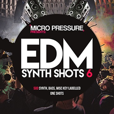 EDM SYNTH SHOTS 6(オンライン納品)(2時間以内に納品)