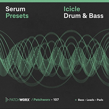 LOOPMASTERS ICICLE - DRUM & BASS SERUM PRESETS(オンライン納品)(2時間以内に納品)