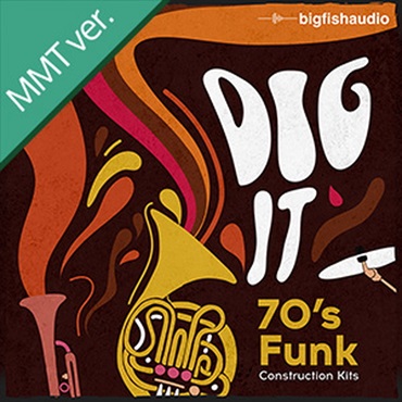 BIG FISH AUDIO DIG IT 70'S FUNK CONSTRUCTION KITS MMT(オンライン納品)(2時間以内に納品)