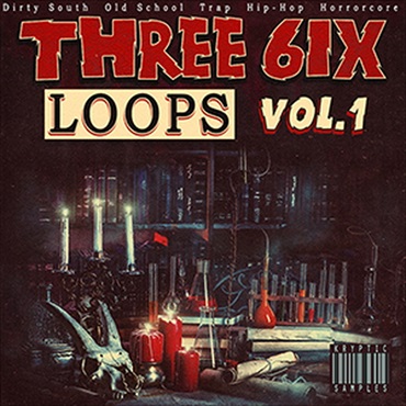 KRYPTIC SAMPLES THREE 6IX LOOPS VOL 1(オンライン納品)(2時間以内に納品)