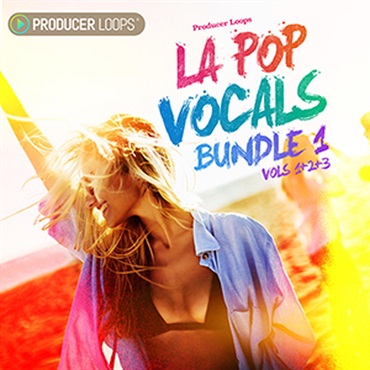 PRODUCER LOOPS LA POP VOCALS BUNDLE (VOLS 1-3)(オンライン納品)(2時間以内に納品)