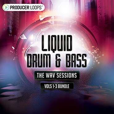 LIQUID DRUM & BASS THE WAV SESSIONS BUNDLE (1-3)(オンライン納品)(2時間以内に納品)