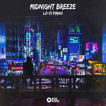 BLACK OCTOPUS MIDNIGHT BREEZE - LO-FI PIANO(オンライン納品)(2時間以内に納品)