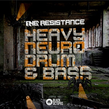 BLACK OCTOPUS THE RESISTANCE - HEAVY NEURO DRUM AND BASS(オンライン納品)(2時間以内に納品)