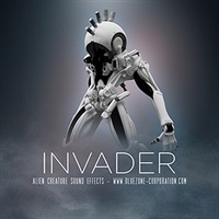【ブルーゾーンSF系効果音サンプルパックが50%OFF！】INVADER - ALIEN CREATURE SOUND EFFECTS(オンライン納品)(2時間以内に納品)
