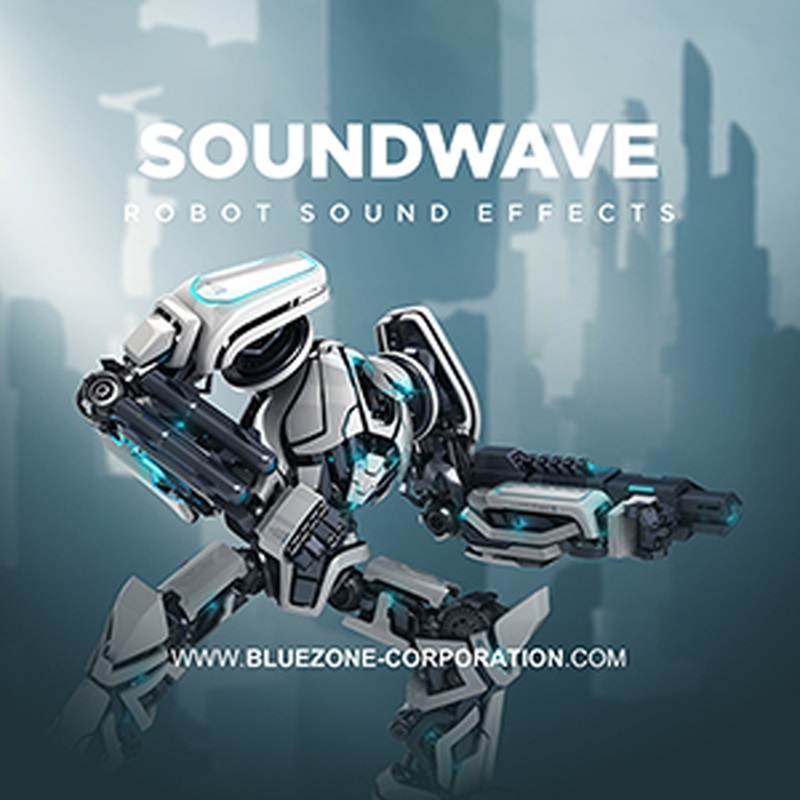 BLUEZONE SOUNDWAVE - ROBOT SOUND EFFECTS(オンライン納品)(2時間以内に納品)