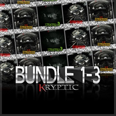 KRYPTIC SAMPLES UNDERGROUND STRATEGY BUNDLE (VOLS 1-3)(オンライン納品)(2時間以内に納品)