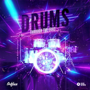 BLACK OCTOPUS DRUMS THROUGH THE ERAS BY INFLUX STUDIOS(オンライン納品)(2時間以内に納品)
