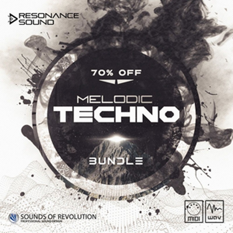 SOUNDS OF REVOLUTION MELODIC TECHNO BUNDLE(オンライン納品)(2時間以内に納品)