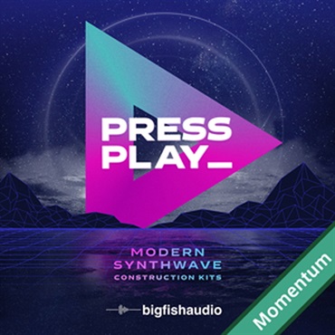 BIG FISH AUDIO 【ビッグフィッシュオーディオクリスマスセール！】PRESS PLAY - MODERN SYNTHWAVE MMT(オンライン納品)(2時間以内に納品)