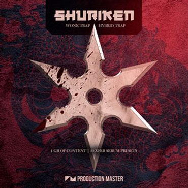 PRODUCTION MASTER SHURIKEN - WONK & HYBRID TRAP(オンライン納品)(2時間以内に納品)