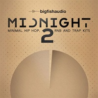 MIDNIGHT 2 - MINIMAL HIP HOP， RNB AND TRAP(オンライン納品)(2時間以内に納品)
