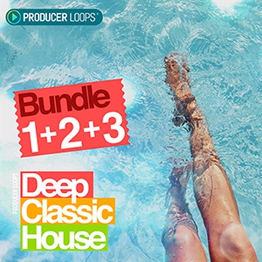 PRODUCER LOOPS DEEP CLASSIC HOUSE BUNDLE (VOLS 1-3)(オンライン納品)(2時間以内に納品)