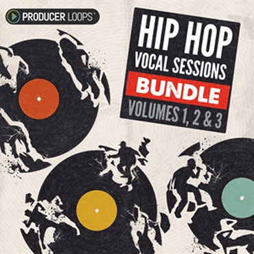 PRODUCER LOOPS HIP HOP VOCAL SESSIONS BUNDLE (VOLS 1-3)(オンライン納品)(2時間以内に納品)