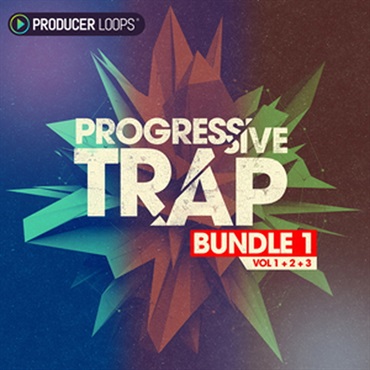 PRODUCER LOOPS PROGRESSIVE TRAP BUNDLE (VOLS 1-3)(オンライン納品)(2時間以内に納品)