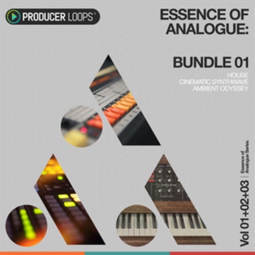 PRODUCER LOOPS ESSENCE OF ANALOGUE BUNDLE (VOLS 1-3)(オンライン納品)(2時間以内に納品)