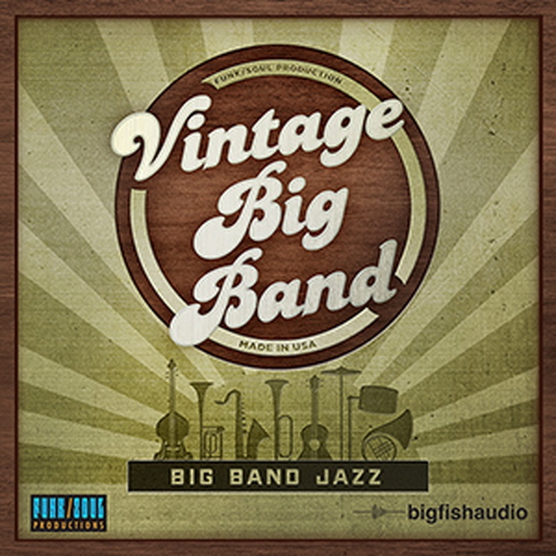BIG FISH AUDIO VINTAGE BIG BAND(オンライン納品)(2時間以内に納品)