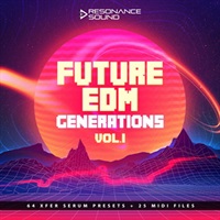 【レゾナンスサウンド製品バンドルを除き約50%OFF！】FUTURE EDM GENERATION VOL.1 FOR SERUM(オンライン納品)(2時間以内に納品)