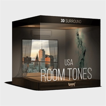 ROOM TONES USA - 3D SURROUND & STEREO(オンライン納品)(2時間以内に納品)