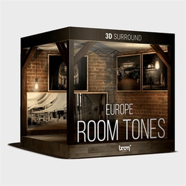 BOOM Library ROOM TONES EUROPE - 3D SURROUND & STEREO(オンライン納品)(2時間以内に納品)
