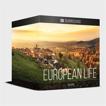 BOOM Library EUROPEAN LIFE - 3D SURROUND & STEREO(オンライン納品)(2時間以内に納品)