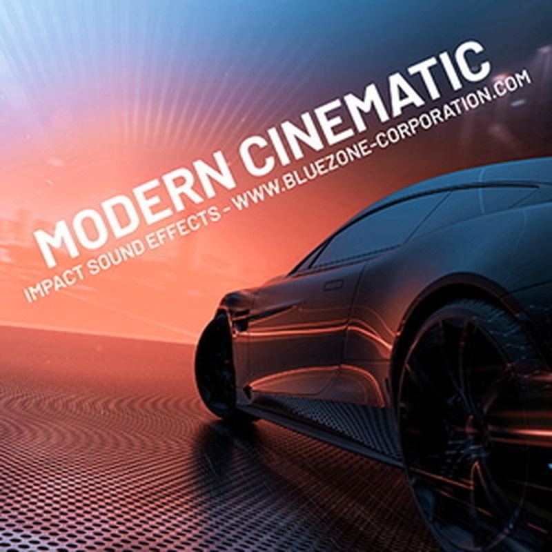 BLUEZONE 【ブルーゾーンSF系効果音サンプルパックが50%OFF！】MODERN CINEMATIC IMPACT SOUND EFFECTS(オンライン納品)(2時間以内に納品)