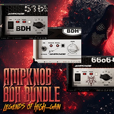 BOGREN DIGITAL 【ボーゲンデジタルEnd of Year SALE！】AMPKNOB - BDH BUNDLE(オンライン納品)(2時間以内に納品)
