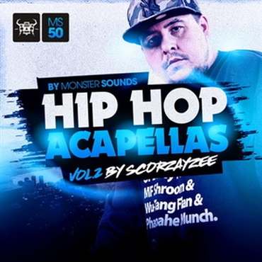 MONSTER SOUNDS SCORZAYZEE - HIP HOP ACAPELLAS 2(オンライン納品)(2時間以内に納品)
