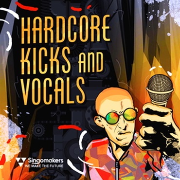 HARDCORE KICKS & VOCALS(オンライン納品)(2時間以内に納品)