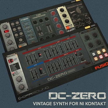 DC-ZERO - VINTAGE SYNTH FOR KONTAKT(オンライン納品)(2時間以内に納品)