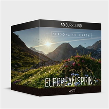 BOOM Library SEASONS OF EARTH - EUROPEAN SPRING - 3D & STEREO(オンライン納品)(2時間以内に納品)