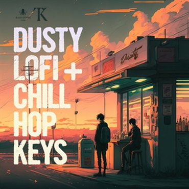 BLACK OCTOPUS DUSTY LOFI & CHILL HOP KEYS(オンライン納品)(2時間以内に納品)