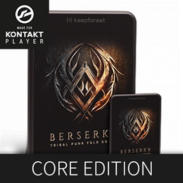 BERSERKR CORE: TRIBAL PUNK FOLK DRUMS(オンライン納品)(2時間以内に納品)