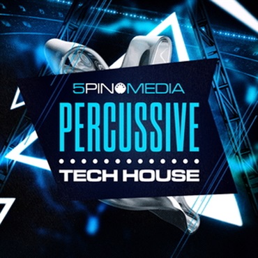 5PIN MEDIA - PERCUSSIVE TECH HOUSE(オンライン納品)(2時間以内に納品)