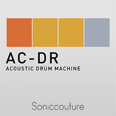 SONICCOUTURE AC-DR ACOUSTIC DRUM MACHINE(オンライン納品)(2時間以内に納品)